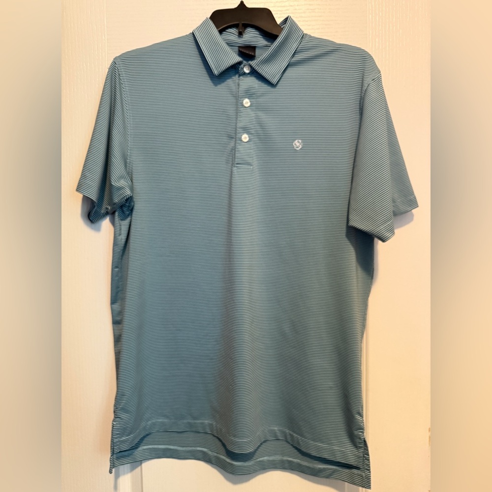 Dunning Performance Golf Polo‎ Shirt Men Medium Country Club of South